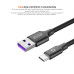 Кабель для быстрой зарядки USB Type-C 5A PZOZ B11-42 1 м 
