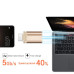 Переходник OTG Type-C USB 3.0 PZOZ алюминий