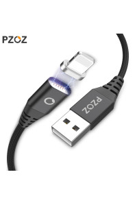 Магнитный кабель Lightning для iPhone PZOZ A15-38 (C04-35) 1 м