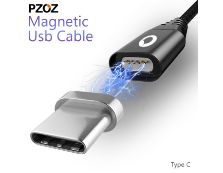 Магнитный кабель USB Type-C PZOZ A15-38 (A10-35) 1 м