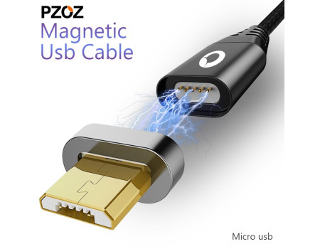 Магнитный кабель Micro USB PZOZ A15-38 (A10-36) 1 м