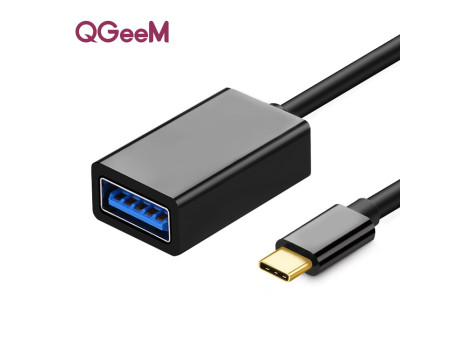 Переходник OTG USB 3.0 Type-C QGeeM LTT-CAU3B