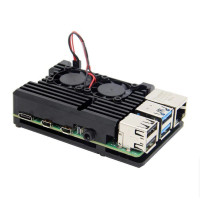 Корпус для Raspberry Pi 4 з активним охолодженням