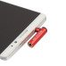 Перехідник CTIA OMTP 3.5 мм 90° 4 pin Rexlis Red