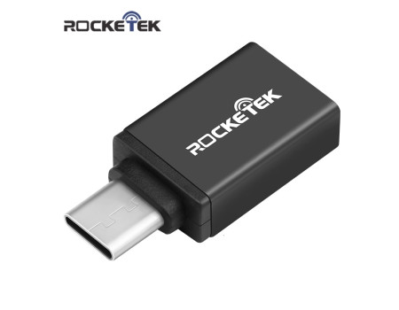 Переходник OTG Type-C USB 3.0 Rocketek AP05-BK