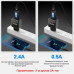 Кабель Micro USB Rocketek для быстрой зарядки 2.4А