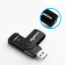 USB картрідер 3.0 2 в 1 Sd/microsd Rocketek Rt-cr5bk одночасна робота 2 карт