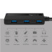 Хаб USB 3.0 TYPE-C Rocketek Rthc4p з підтримкою дод. живлення