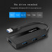 Хаб USB 3.0 Rocketek Rthu4p з підтримкою дод. живлення