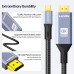Кабель Mini Displayport-HDMI 2.1 8k 60hz 4k 120hz 2k 165hz 1080P 240hz для Thunderbolt 2 MacBook (2475/2476)