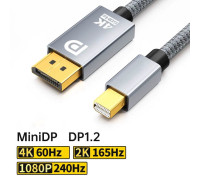 Кабель mini Displayport - Displayport 1.2 Thunderbolt 1/2 4k 60hz 2k 165hz 1080P 240hz Двунаправленный