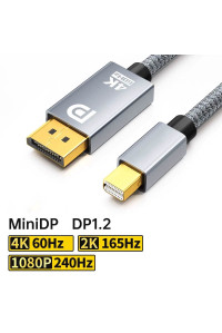 Кабель mini Displayport - Displayport 1.2 Thunderbolt 1/2 4k 60hz 2k 165hz 1080P 240hz Двонаправлений