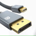 Кабель mini Displayport - Displayport 1.2 Thunderbolt 1/2 4k 60hz 2k 165hz 1080P 240hz Двонаправлений