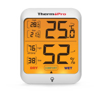 Цифровой гигрометр ThermoPro TP53, комнатный термометр для дома, датчик температуры и влажности