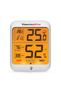Цифровой гигрометр ThermoPro TP53, комнатный термометр для дома, датчик температуры и влажности