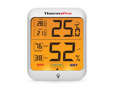 Цифровой гигрометр ThermoPro TP53, комнатный термометр для дома, датчик температуры и влажности