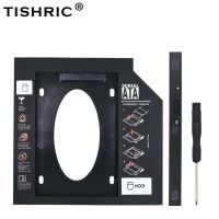 Адаптер для замены 9.5 мм DVD(CD-ROM) ноутбука HDD Caddy TISHRIC TSR126-BK