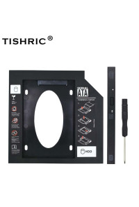 Адаптер для замены 9.5 мм DVD(CD-ROM) ноутбука HDD Caddy TISHRIC TSR126-BK