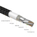 Магнитный кабель Micro USB TOPK R-Line2 Black