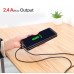 Магнитный кабель Micro USB TOPK L-Line 90° Black 