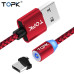 Магнітний кабель TOPK Micro USB R-Line1 Red
