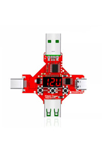 QC2.0/3.0 + PD 2.0/3.0 Тригер 5V 9V 12V 15V 20V 2 в 1 USB Trigger PQ30 Tester Led