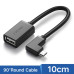 Перехідник OTG Micro USB Ugreen US119 90 °