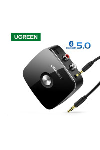 Ugreen Bluetooth 5.0 стерео аудио приемник для наушников колонок автомагнитол (UG-10399)