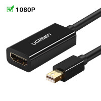 Перехідник Mini DisplayPort HDMI Thunderbolt 2 Ugreen 1080P 60Hz (UG-10461)