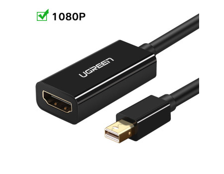 Перехідник Mini DisplayPort HDMI Thunderbolt 2 Ugreen 1080P 60Hz (UG-10461)