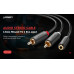 Перехідник 2 RCA 3.5 мм AUX Ugreen (UG-10561)