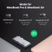 Перехідник для Macbook Ugreen Type-C Хаб 3-в-1 USB 3.1 HDMI 4k 60hz
