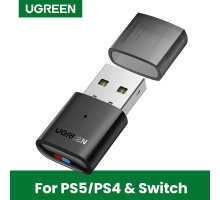 Ugreen USB Bluetooth 5.0 передавач для Nintendo PS4 PS5 Windows Mac Linux