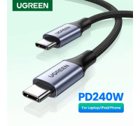 Кабель Type-C Type-C 240W PD3.1 Ugreen для iPhone Samsung MacBook (UG-US535)