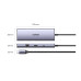 UGREEN Хаб 4k 60hz 2*Type C HDMI 9-в-1 RJ45 PD 100W USB 3.0 (UG-15375)
