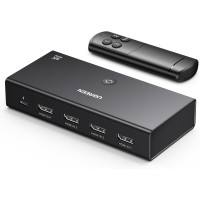 HDMI Перемикач Комутатор Switch 3-в-1 4k 60hz 2k 120hz 1080P 240hz HDR Ugreen для PS Xbox Nintendo