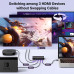 HDMI Перемикач Комутатор Switch 3-в-1 4k 60hz 2k 120hz 1080P 240hz HDR Ugreen для PS Xbox Nintendo