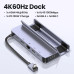 Хаб для Steam Deck Asus ROG Ally MacBook Ugreen 6 в 1 USB-C 4k 60hz (UG-15388)