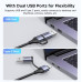 Карта видеозахвата 2k 30hz Ugreen HDMI USB 3.0-A и USB-C 4k 30hz (UG-15389)