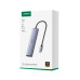 USB хаб для ноутбука Ugreen Ultra Slim 5-в-1 4K USB-C 100W PD 3.0 (UG-15495)
