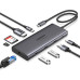 USB Хаб Type-C 9 в 1 USB 3.2 10 Гбит/с 4K 60Hz HDMI 100W PD Ugreen для MacBook (UG-15532)