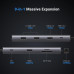 USB Хаб Type-C 9 в 1 USB 3.2 10 Гбит/с 4K 60Hz HDMI 100W PD Ugreen для MacBook (UG-15532)