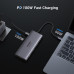 USB Хаб Type-C 9 в 1 USB 3.2 10 Гбит/с 4K 60Hz HDMI 100W PD Ugreen для MacBook (UG-15532)