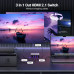 HDMI 2.1 перемикач комутатор Switch 3-в-1 Ugreen 8k 60hz 4k 144hz 4k 120hz 1080P 240hz (UG-CM624)