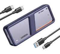 Кейс для SSD m2 Type-C NVMe USB 4.0 40 Гбіт/с Thunderbolt 5/4/3 Ugreen (UG-CM642)