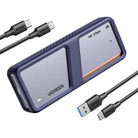 Кейс для SSD m2 Type-C NVMe USB 4.0 40 Гбит/с Thunderbolt 5/4/3 Ugreen (UG-CM642)