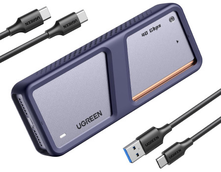 Кейс для SSD m2 Type-C NVMe USB 4.0 40 Гбіт/с Thunderbolt 5/4/3 Ugreen (UG-CM642)