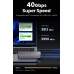 Кейс для SSD m2 Type-C NVMe USB 4.0 40 Гбіт/с Thunderbolt 5/4/3 Ugreen (UG-CM642)