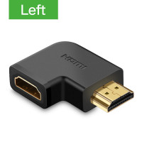Переходник HDMI HDMI 90° 4K Ugreen HD112 (UG-20111) Left