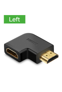 Перехідник HDMI HDMI 90° 4K Ugreen HD112 (UG-20111) Left